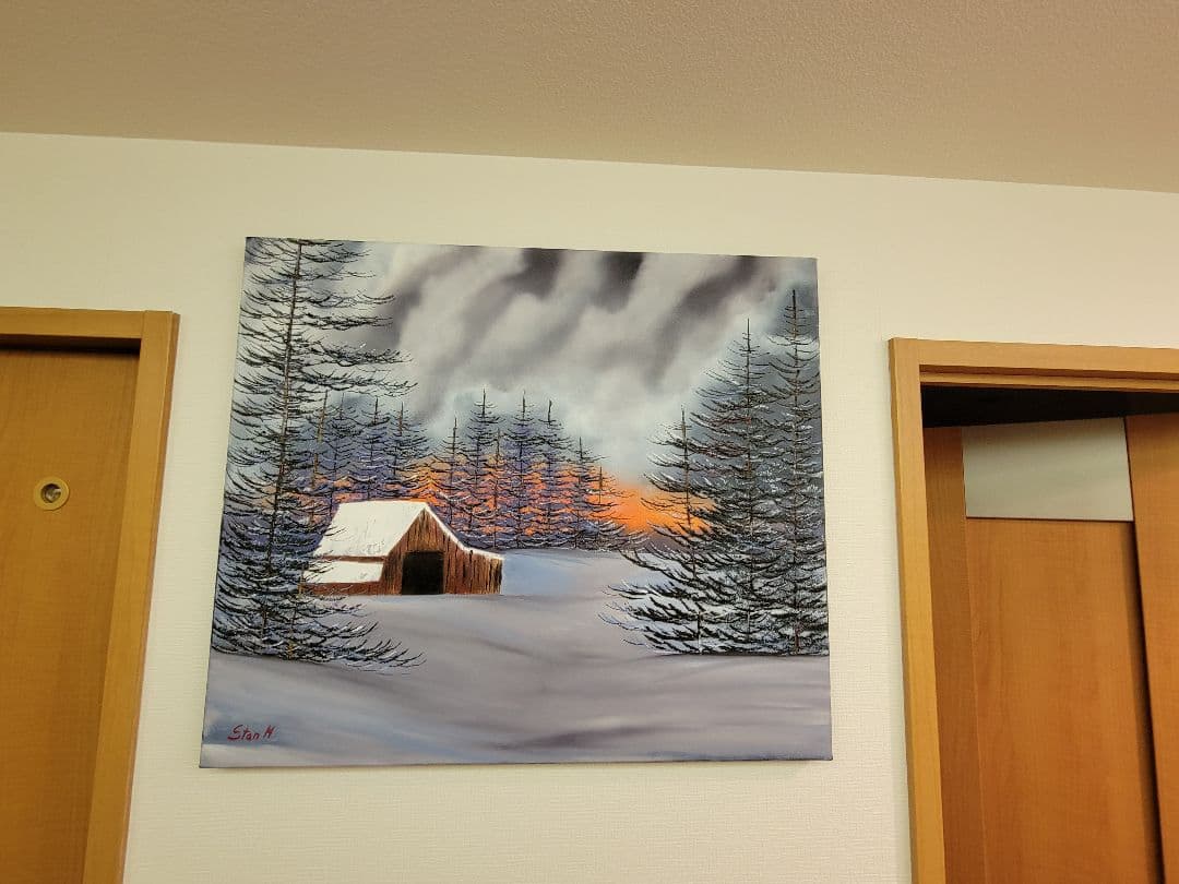 絵画 In the midst of winter