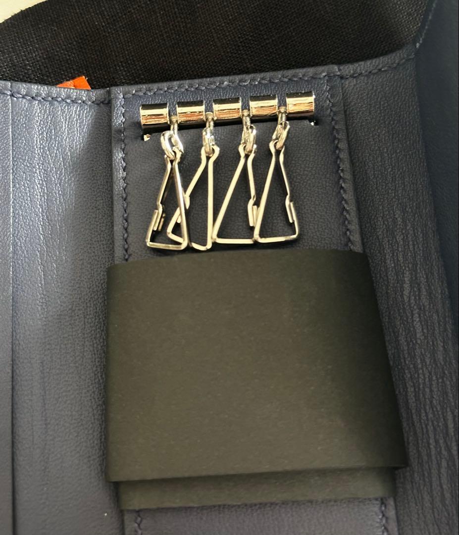 MAISON TAKUYAレザー三つ折りキーケース 収納袋・箱付き