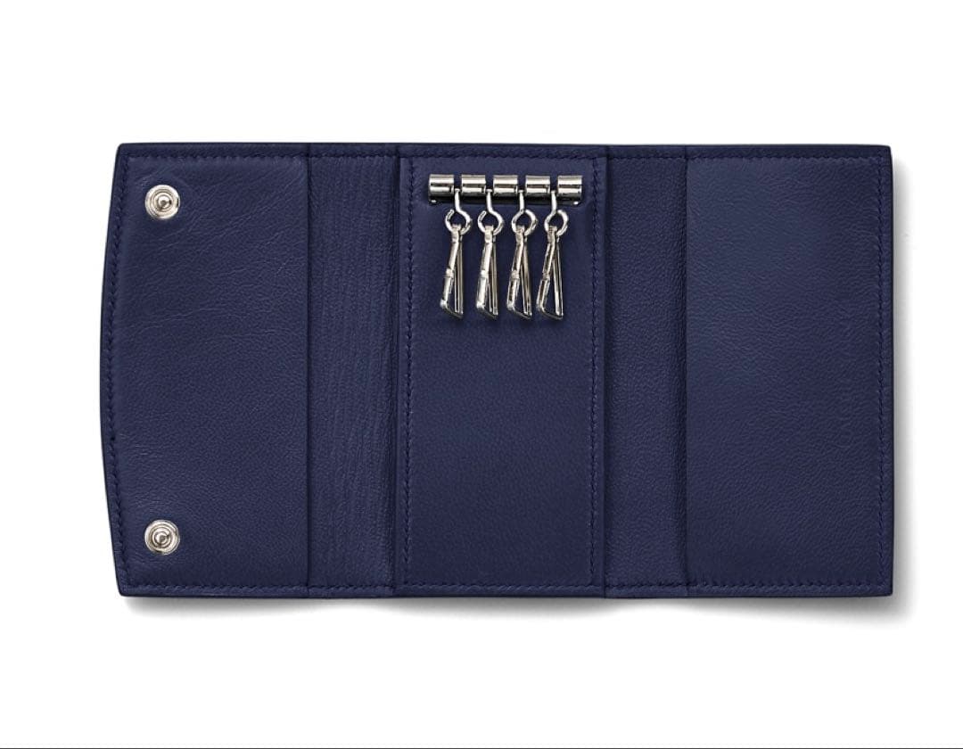 MAISON TAKUYAレザー三つ折りキーケース 収納袋・箱付き