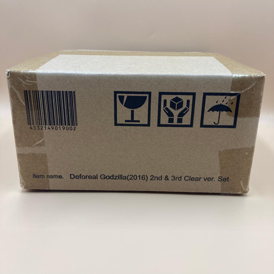 デフォリアル ゴジラ(2016) 第2形態・第3形態 クリアVer.セット