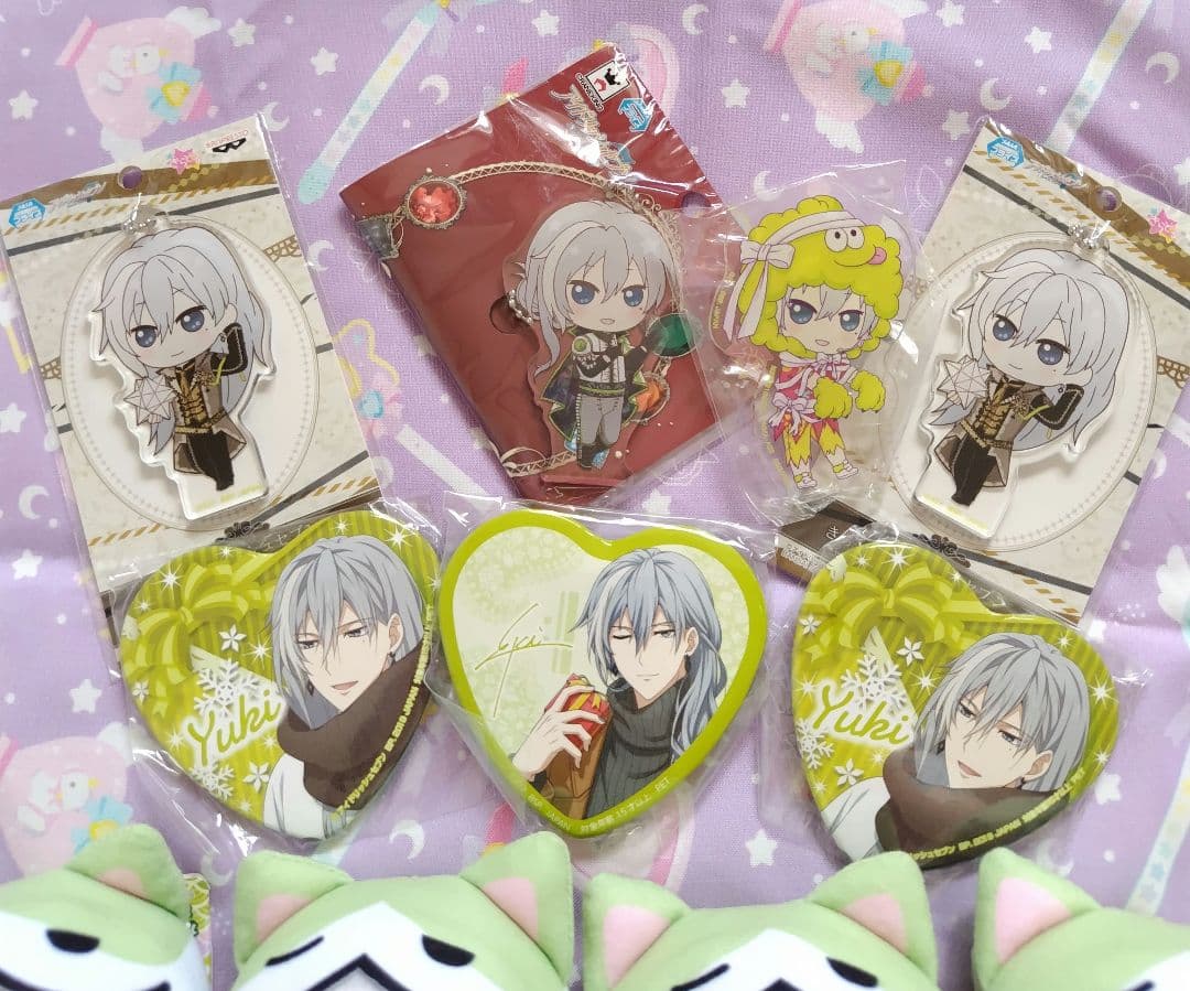 アイドリッシュセブン　アイナナ　千　ドンぬい　太鼓の達人　缶バッジ　キーホルダー