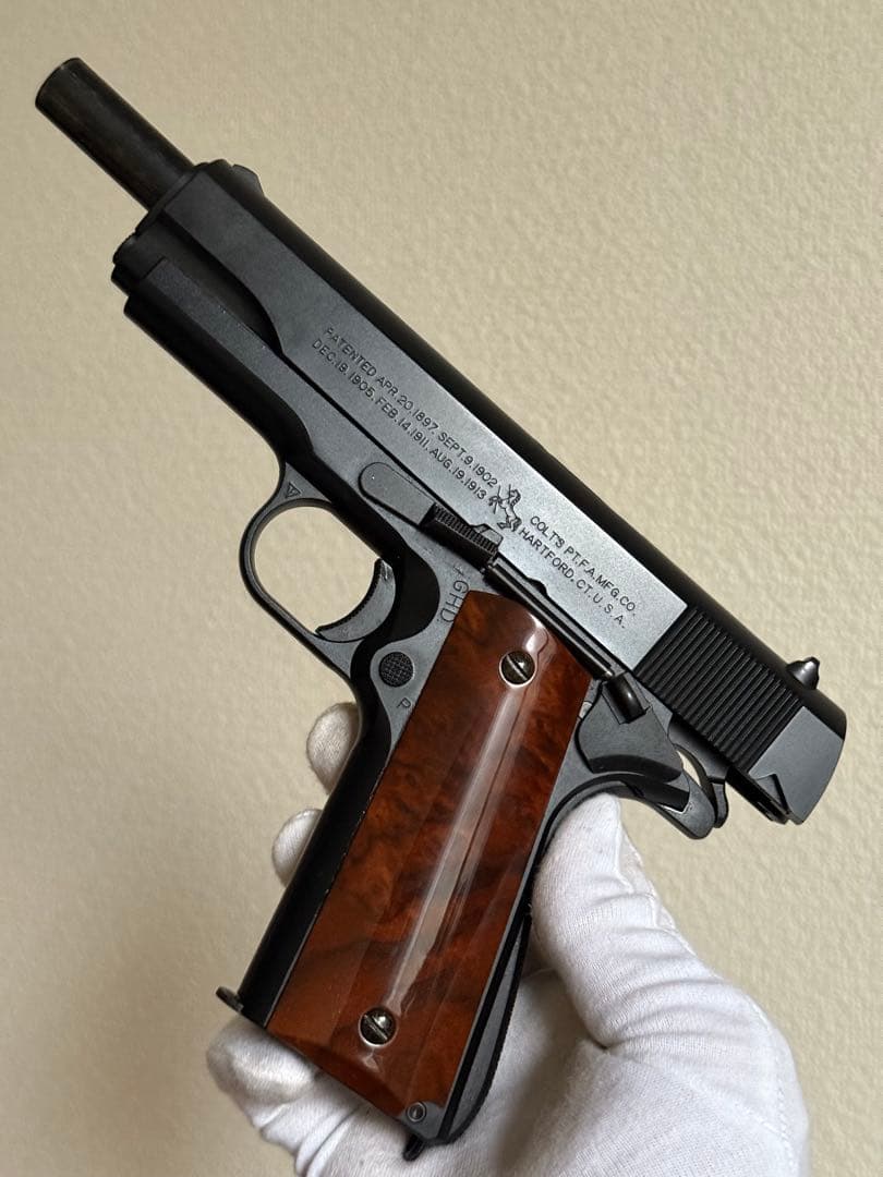 MGC コルト M1911A1 HW ガバメント ラミネートグリップ ガスガン