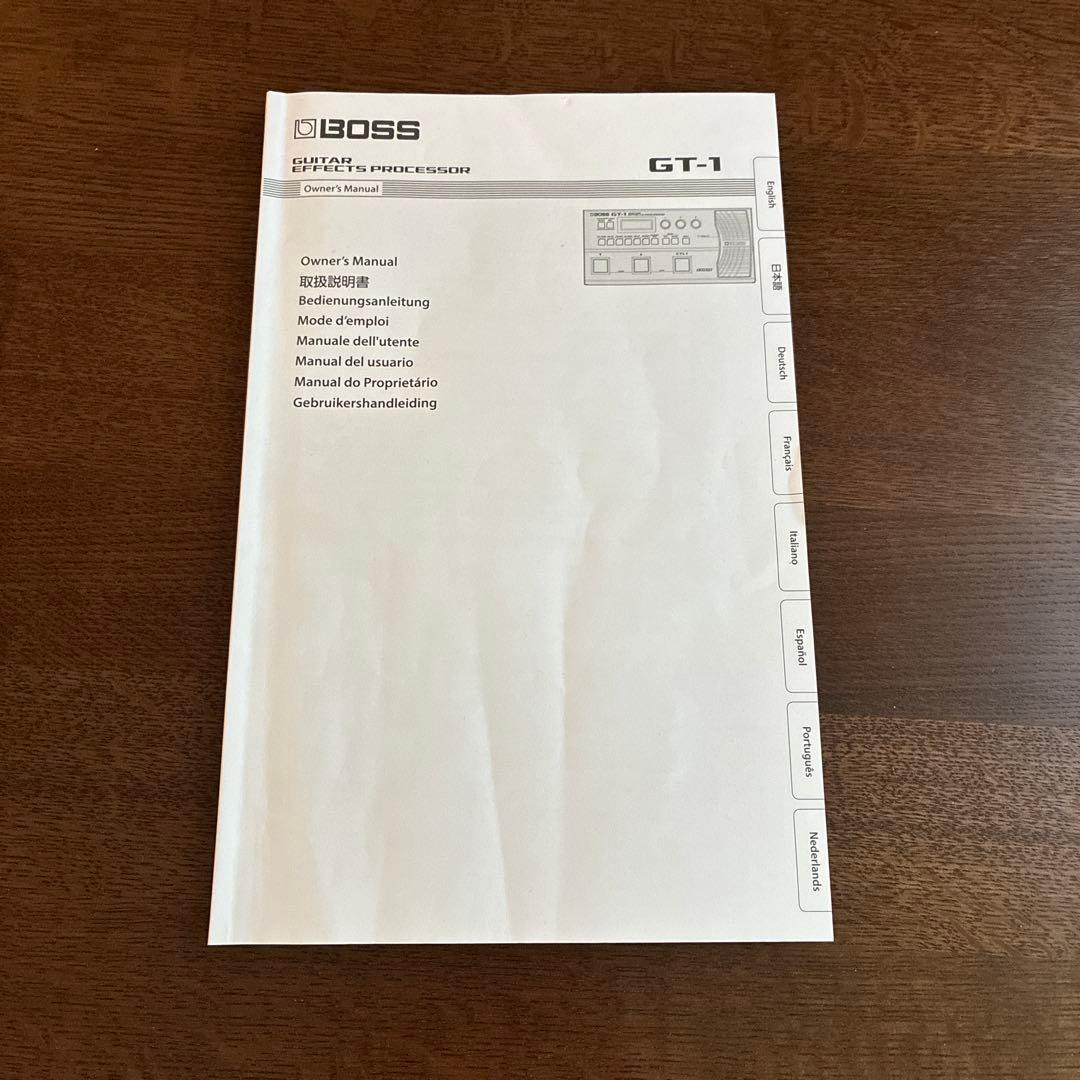BOSS(ボス) GT-1 ギターマルチエフェクター【動作確認済み】