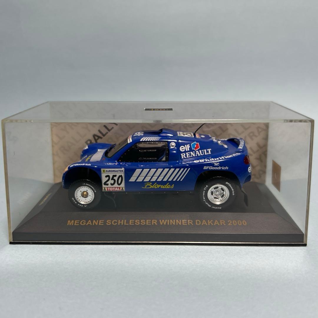 ixo•1/43•シュレッサー ルノー メガーヌ•パリダカ2000優勝車