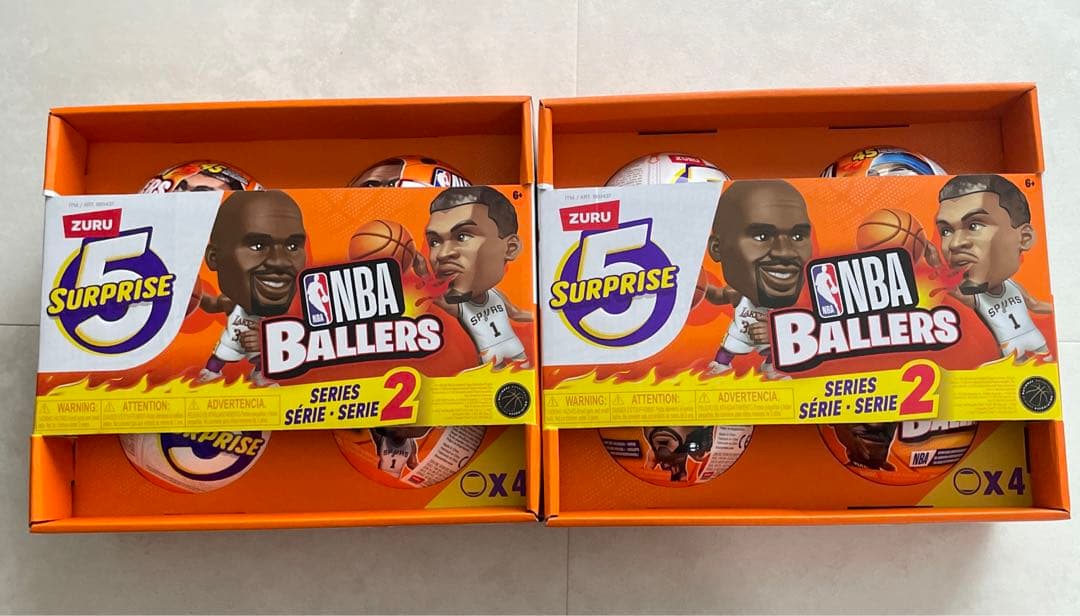 小*嶋様 NBA Ballers シリーズ2 ZURU 5サプライズ　8個 ミニ