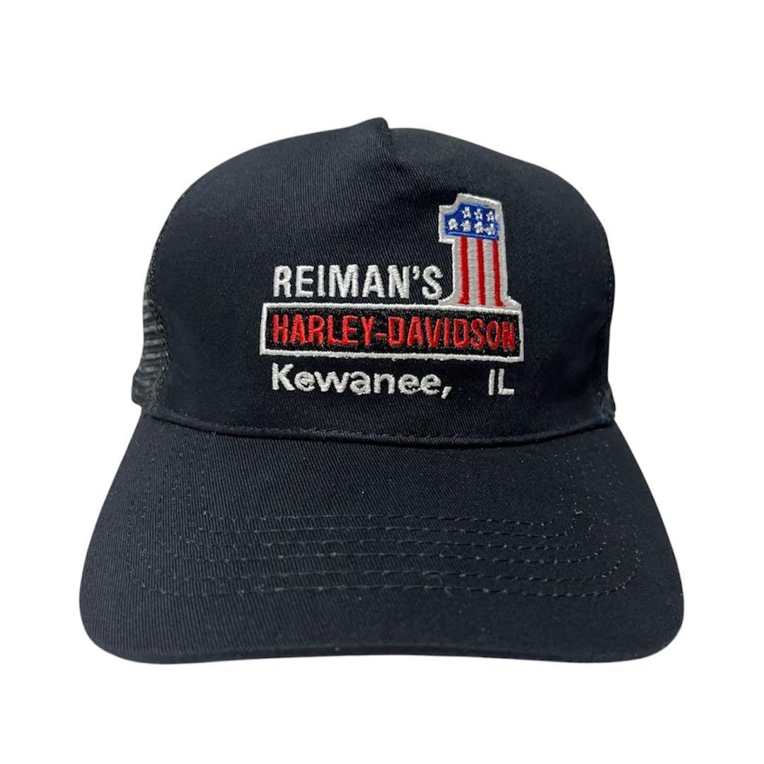 デッドストック Harley Davidson キャップ 刺繍 帽子 ハーレー
