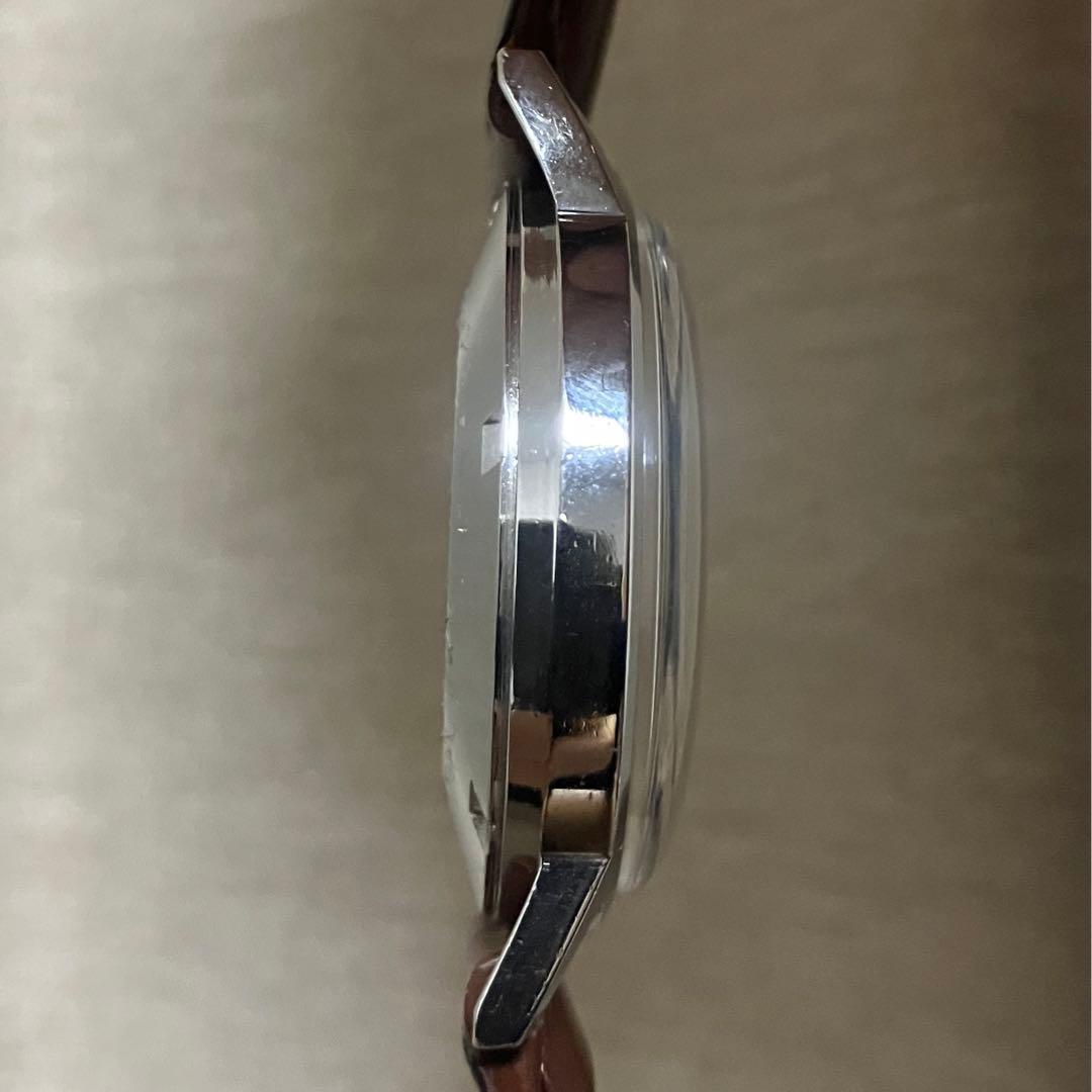 【OH済】オメガ ジュネーブ 自動巻 青文字盤Ref:166.070