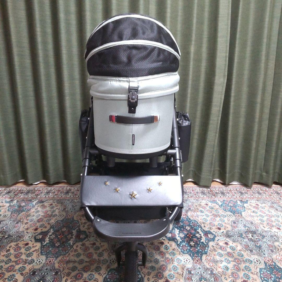 AIRBUGGY ココプレミア ドーム3グラスグリーン(レギュラー)①