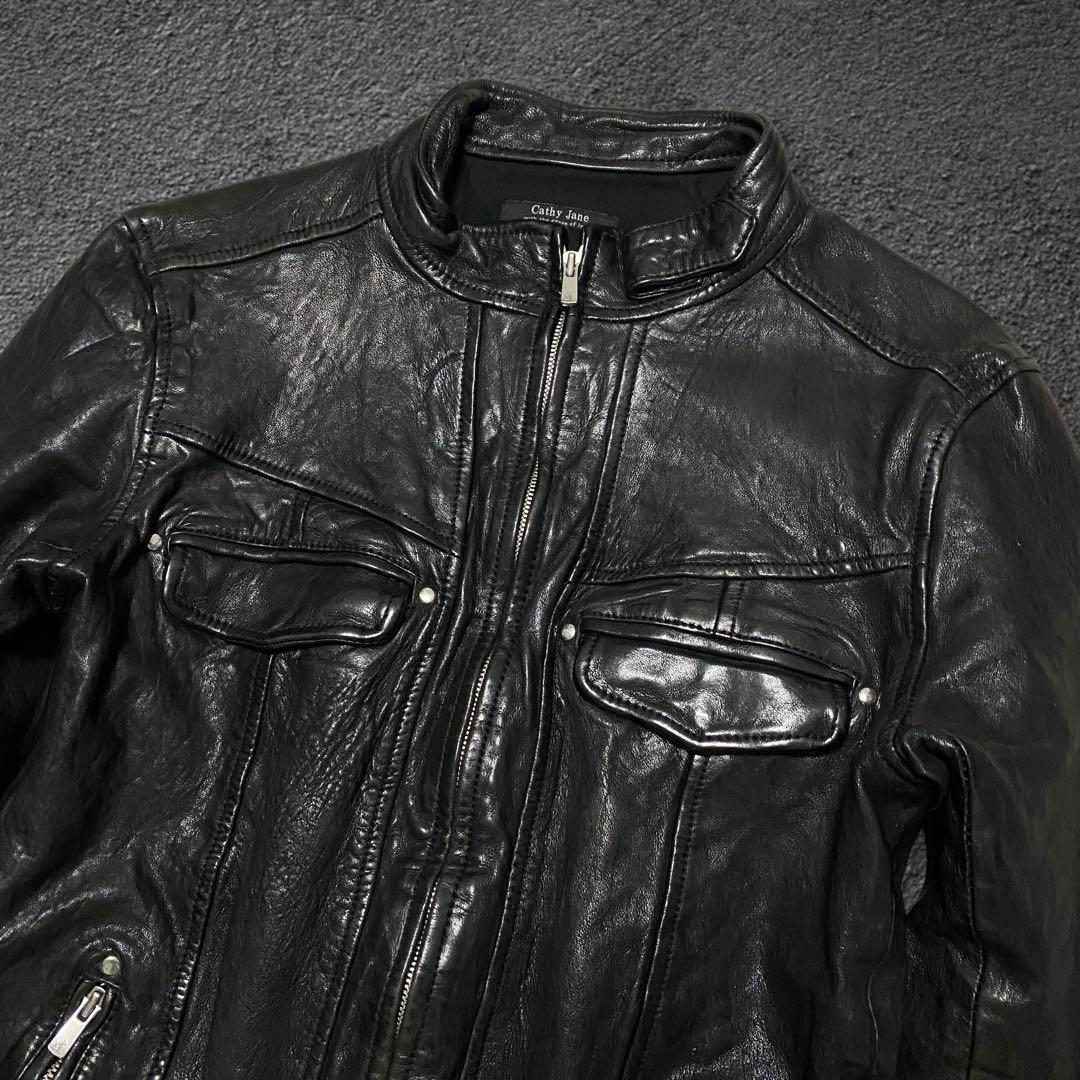 ジャケット・アウター Cathy Jane Vegetable tanned leather JK