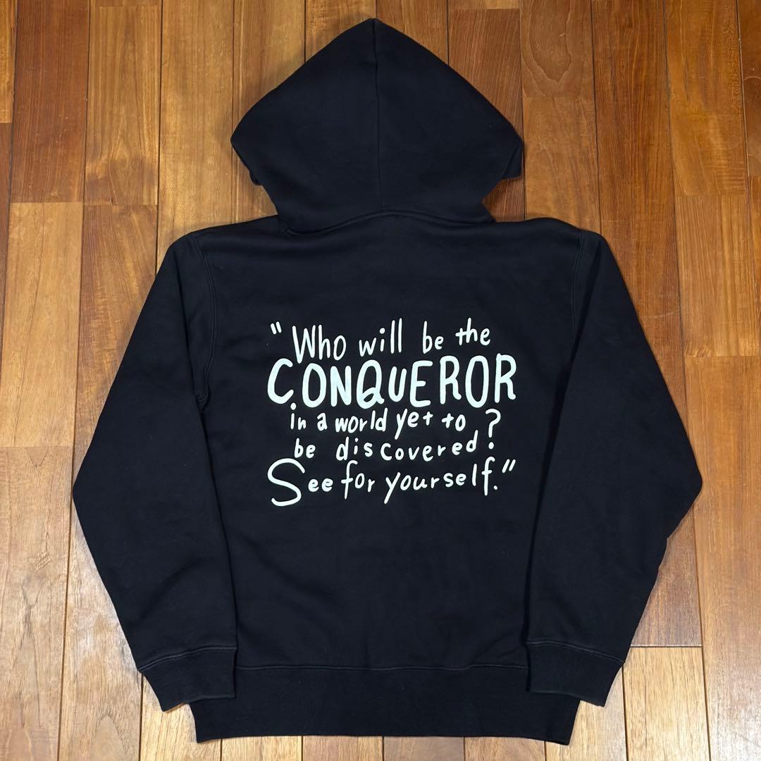 BAND-MAID バンドメイド　CONQUEROR ロゴプルジップパーカー