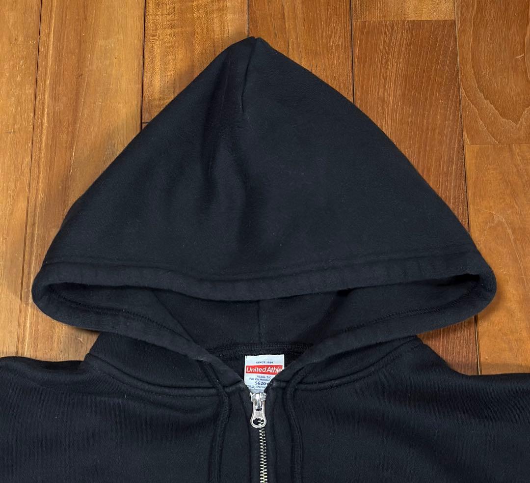 BAND-MAID バンドメイド　CONQUEROR ロゴプルジップパーカー