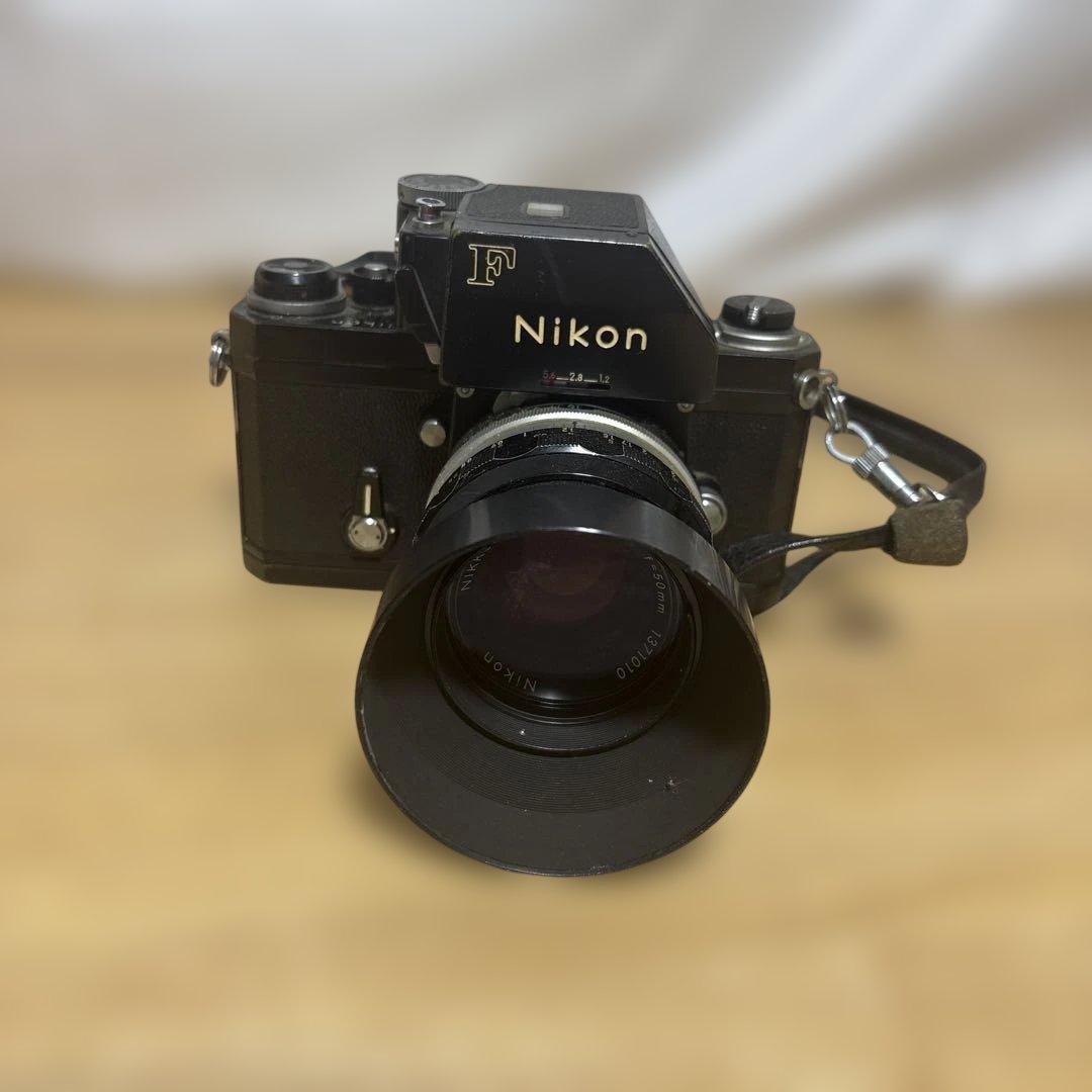 【現状品】Nikon F フィルムカメラ ＋ レンズセット