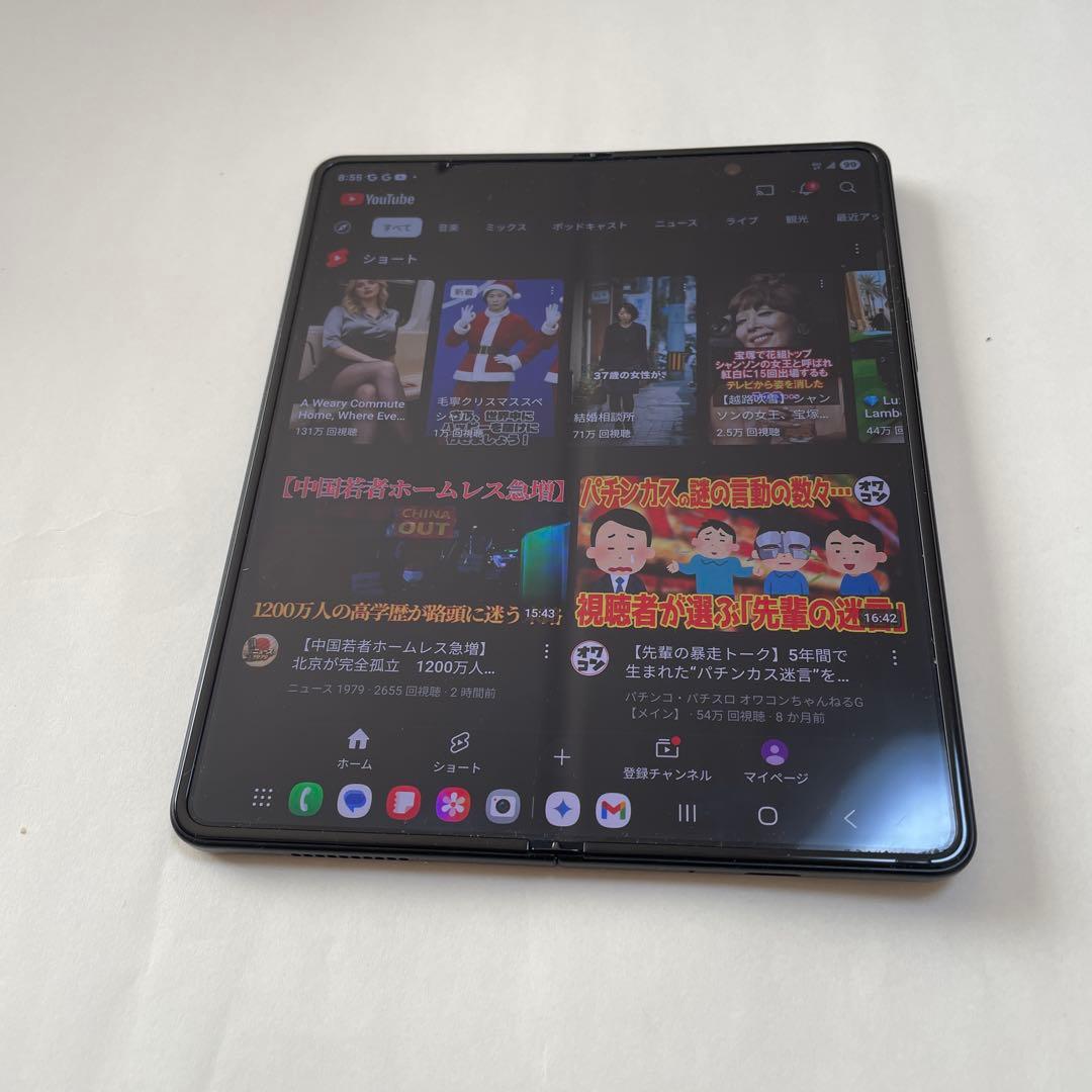 galaxy fold3 ブラック