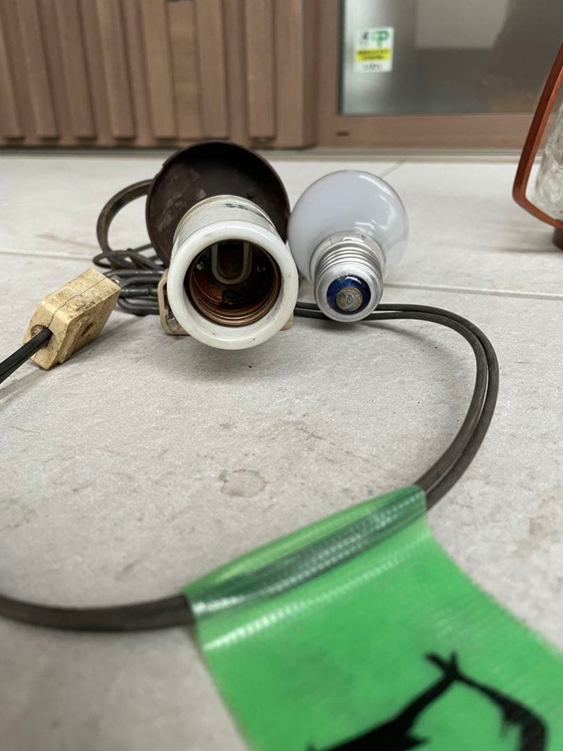 king49400878.ss 吊り下げガラスライト　A、D2個セット