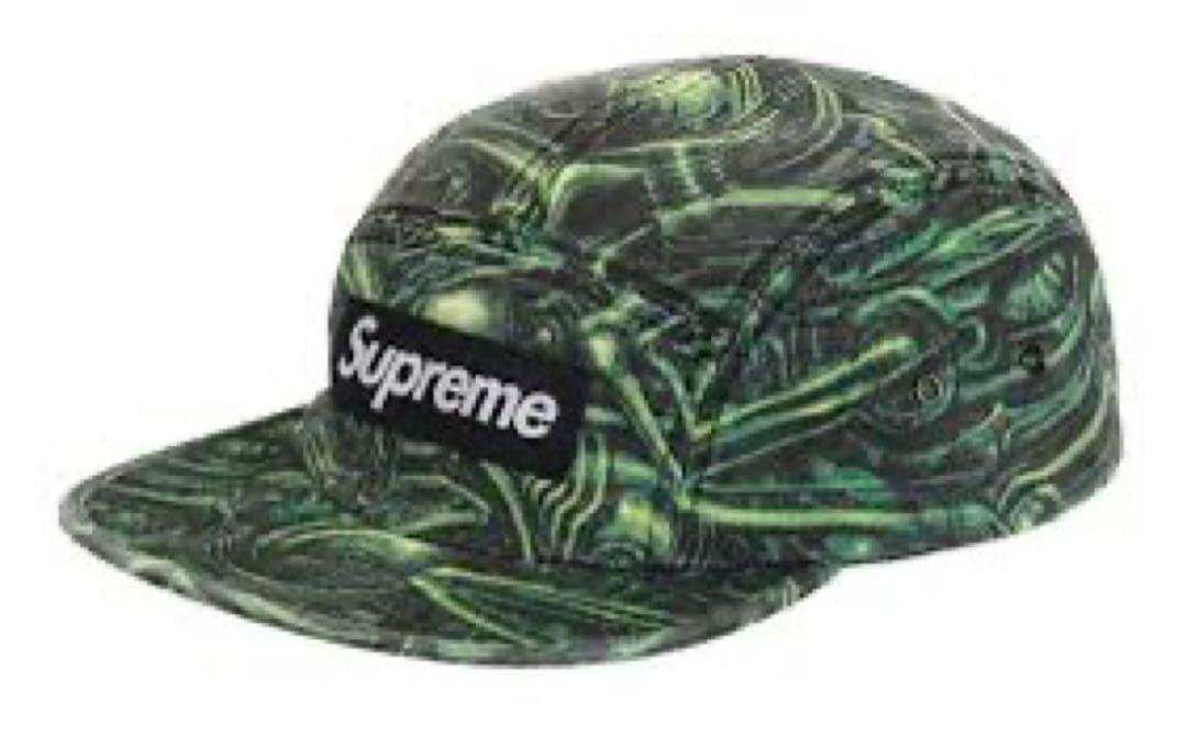 Supreme H.R. Giger Camp Cap ギーガーキャンプキャップ