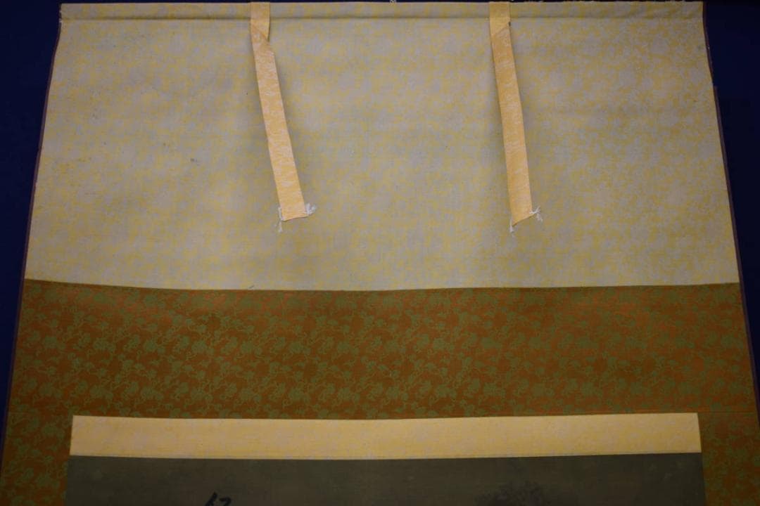 真作/寛保/高士/乗馬画賛/釣人舟画賛/大幅/中国画/布袋屋掛軸HJ-518