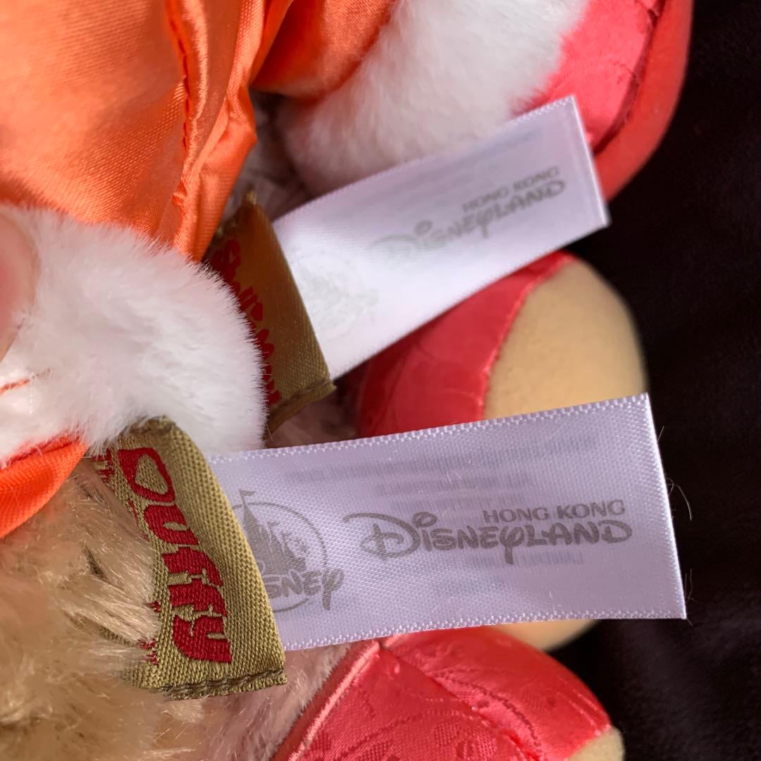 香港ディズニー　旧正月　ぬいぐるみ　SS 2体セット　ダッフィー シェリーメイ