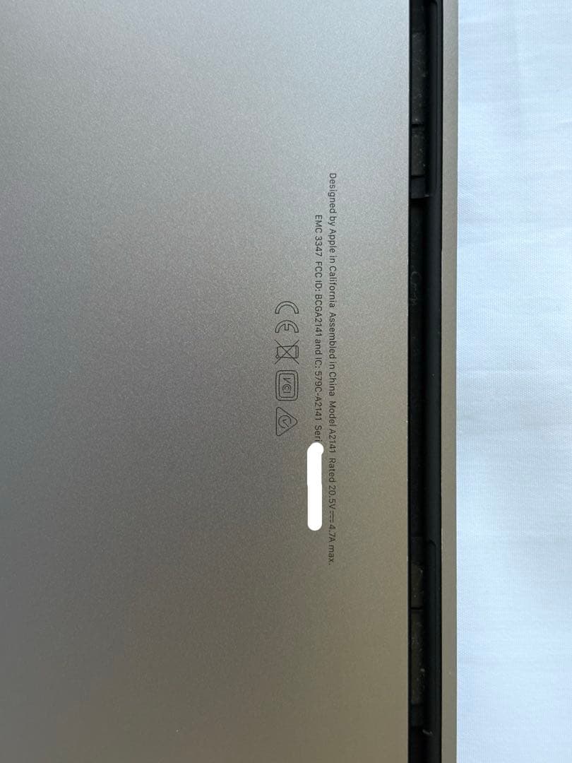 MacBook Pro 16 i9 16GB 1TB スペースグレー