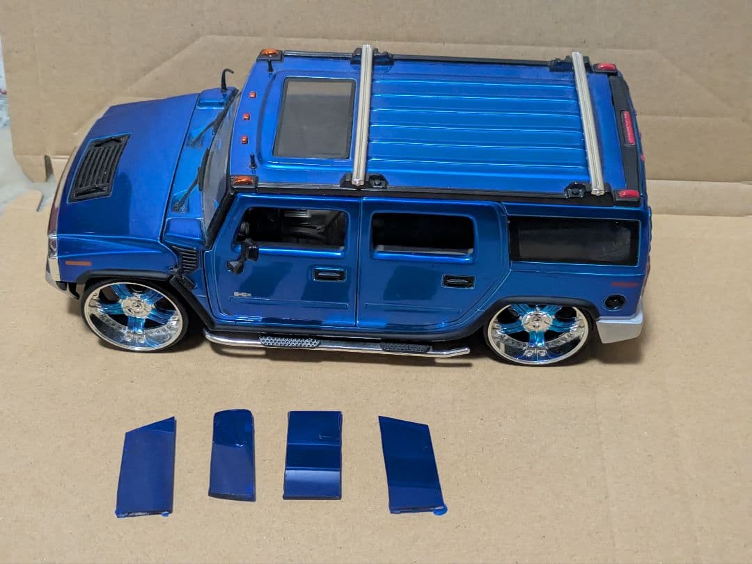 jada ハマー h2 2003　1/24