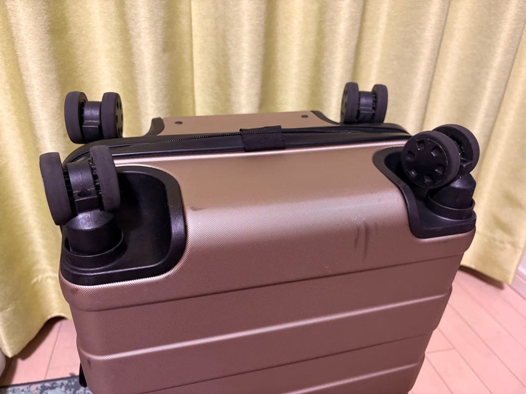 無印良品　キャリーケース　ベージュ　35L