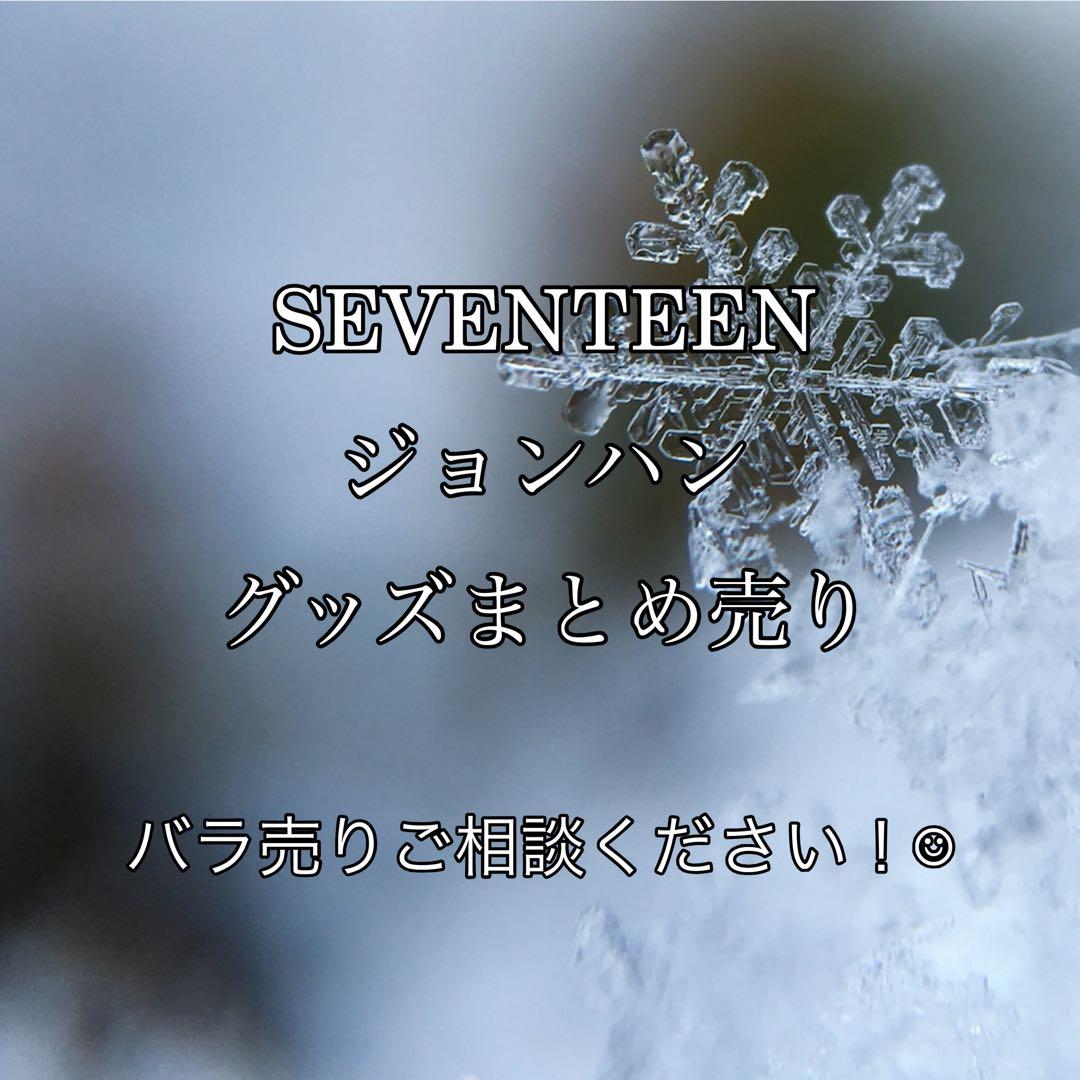seventeen ジョンハン　トレカ　アクスタ　グッズ　まとめ売り