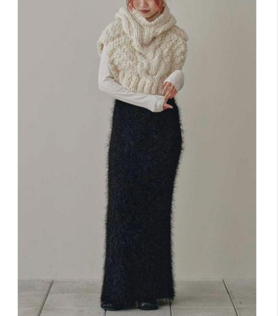 TODAYFUL ハンドニットバラクラバ ニット帽 フード新品　完売