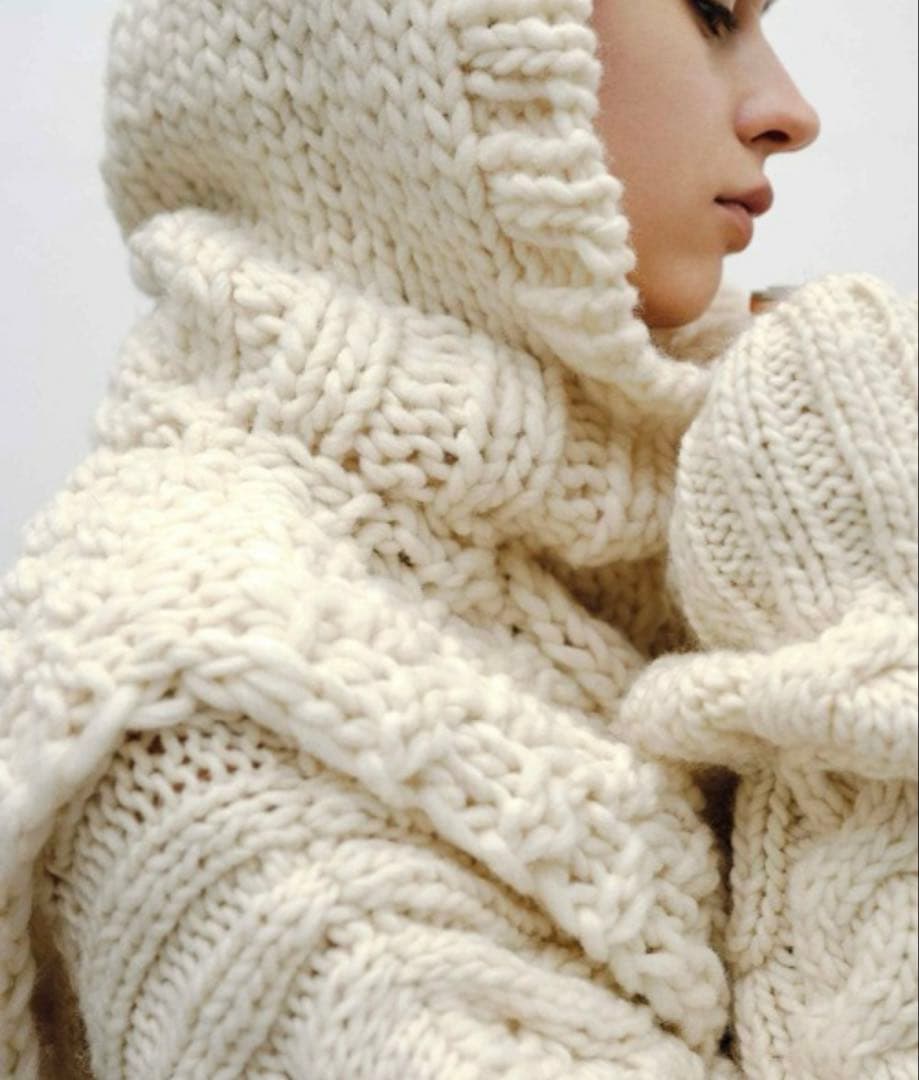 TODAYFUL ハンドニットバラクラバ ニット帽 フード新品　完売