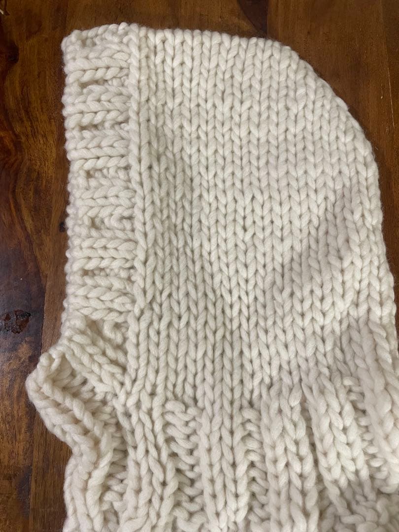 TODAYFUL ハンドニットバラクラバ ニット帽 フード新品　完売