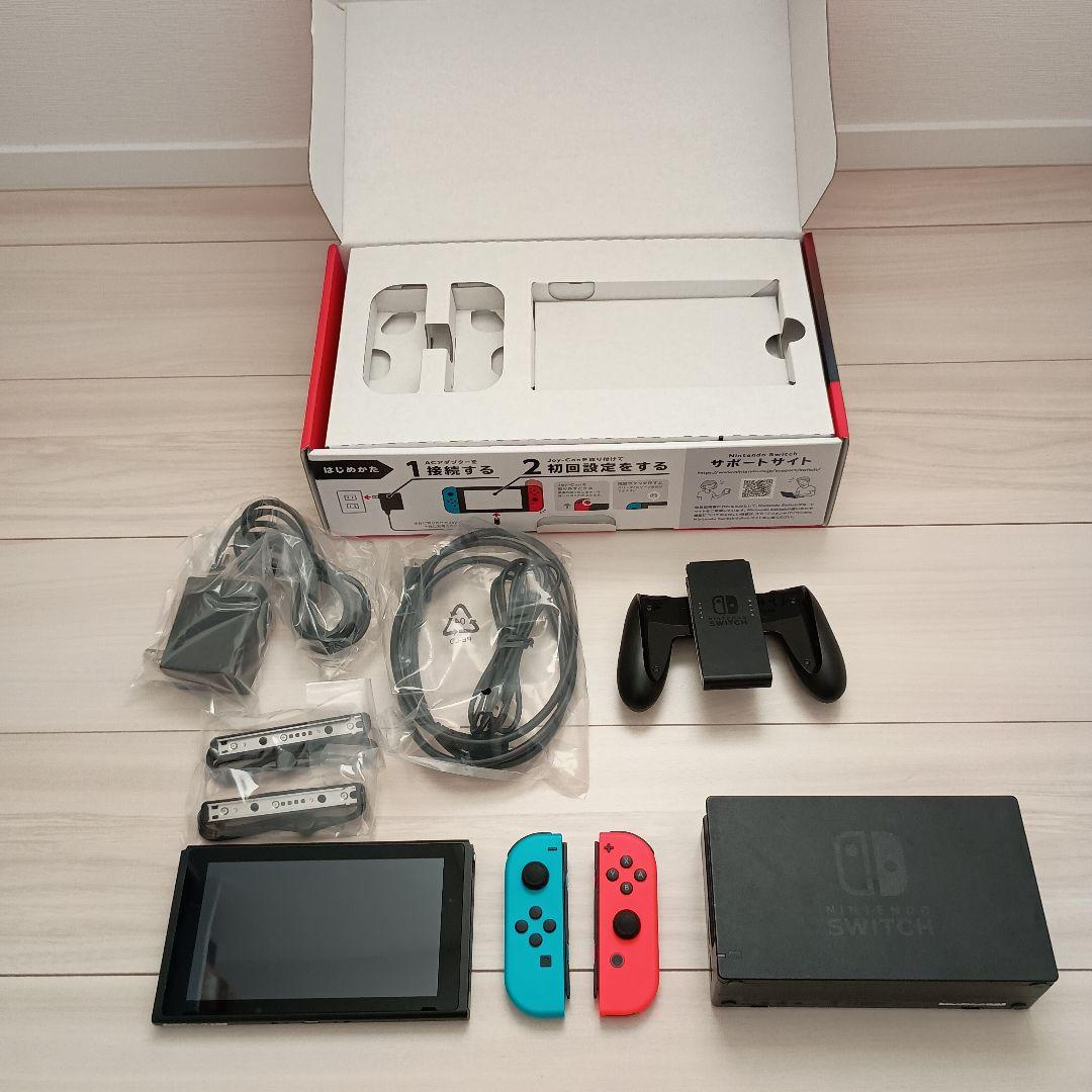 バッテリー強化版 Nintendo Switch 本体 付属品全て有