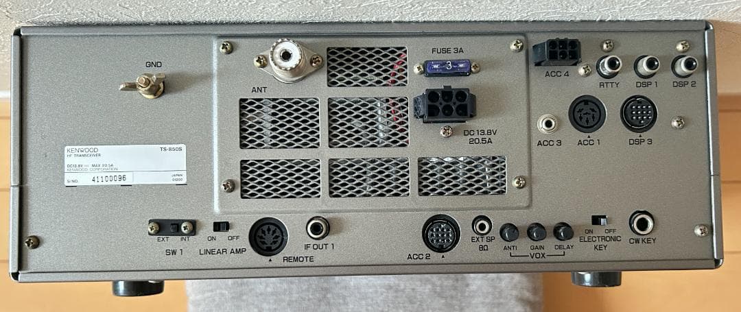 TS-850SでFT8等デジタル通信スタートセット