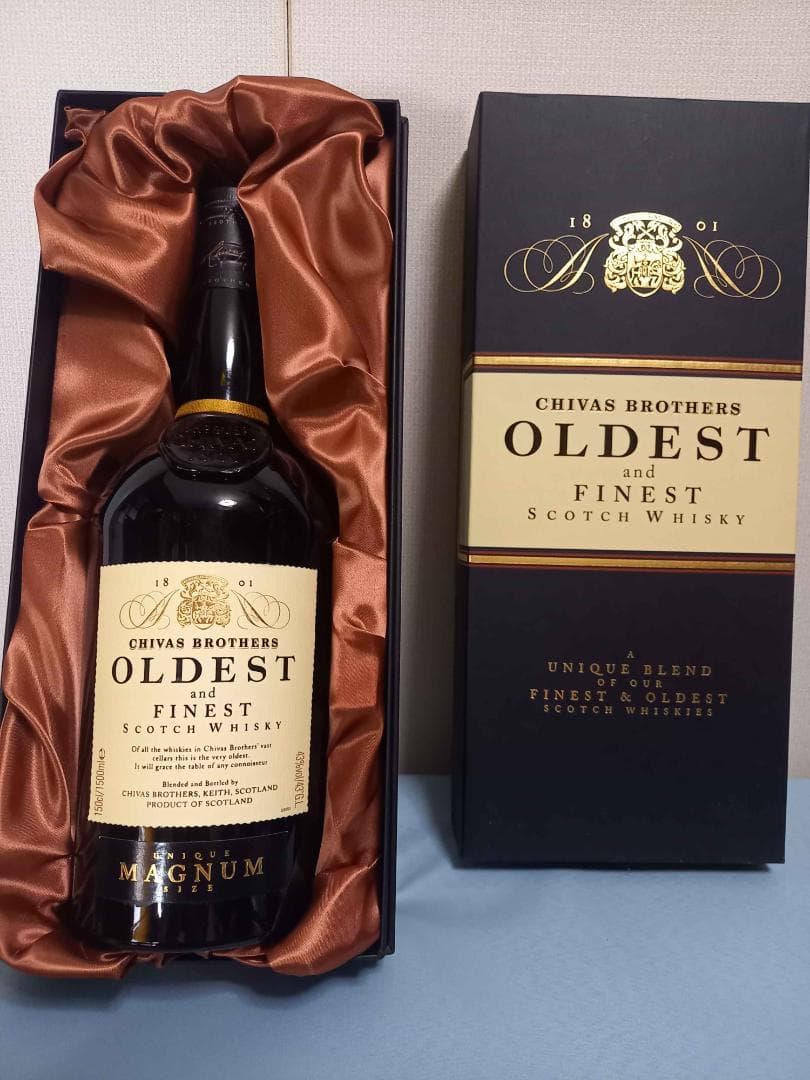 chivas brothers oldest & finest 43度 マグナム