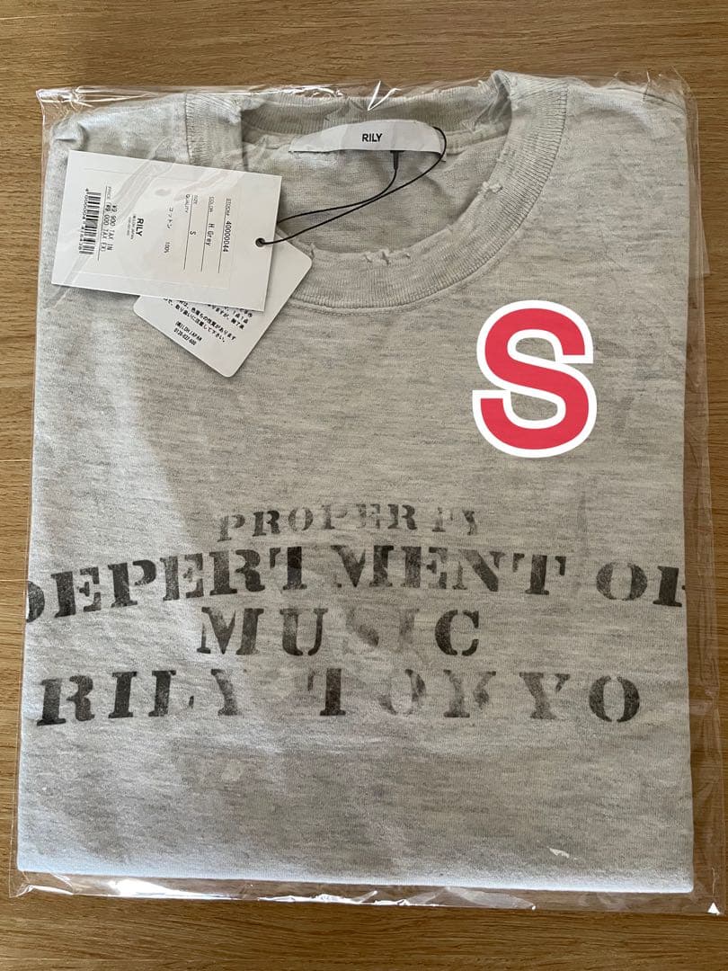 今市隆二RILY Tシャツ グレー Sサイズ
