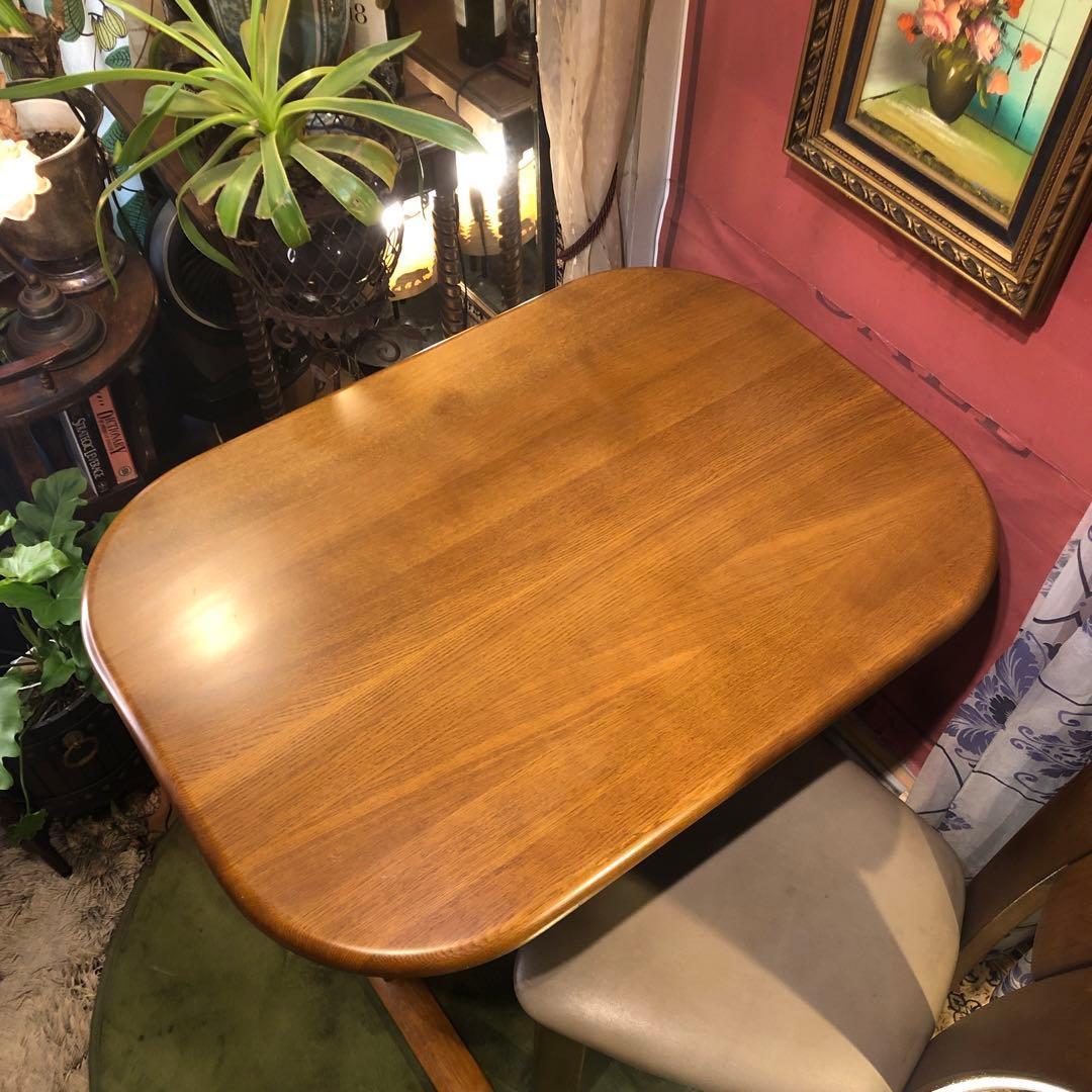 SHIN 　皇室御用達　浜本工芸 コンパクト　ナラ無垢ダイニング　テーブル