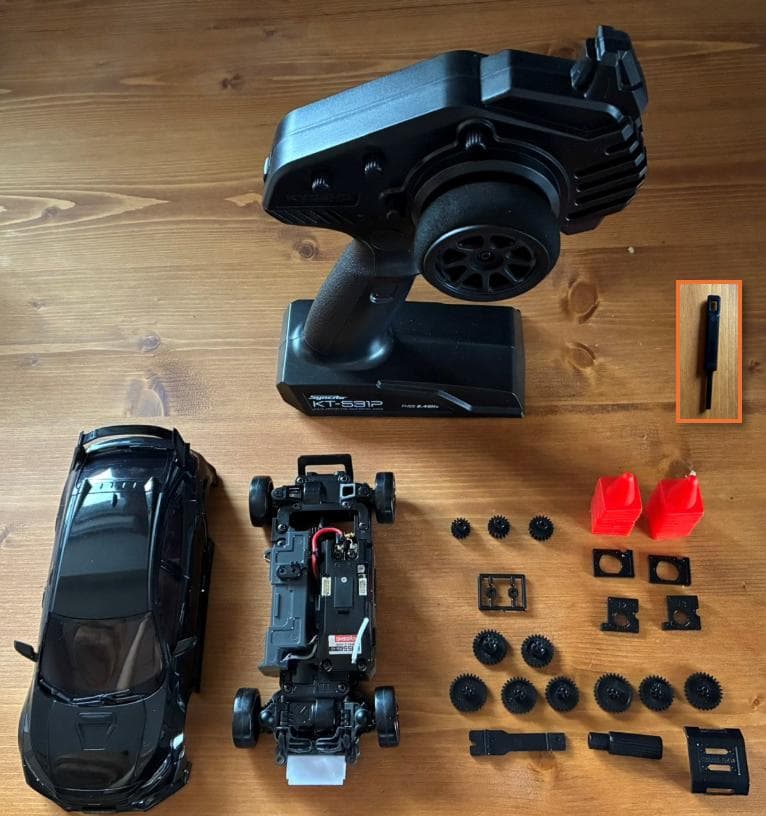 ミニッツAWDレディセット シビック タイプR 32613BK