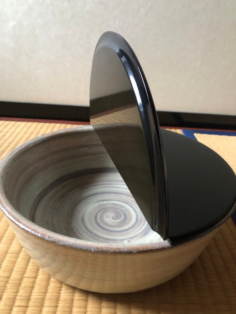 粉引　平水指　小川哲男　氏作　共箱入