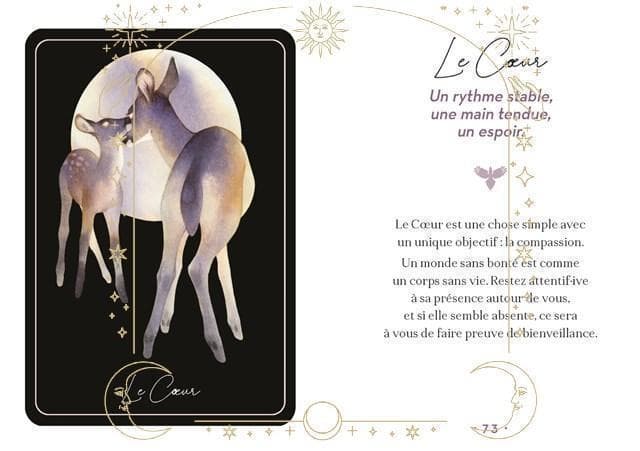 【正規品ルノルマンカード】水墨画の超美麗デッキ✨カササギルノルマン／ピンクエッジ