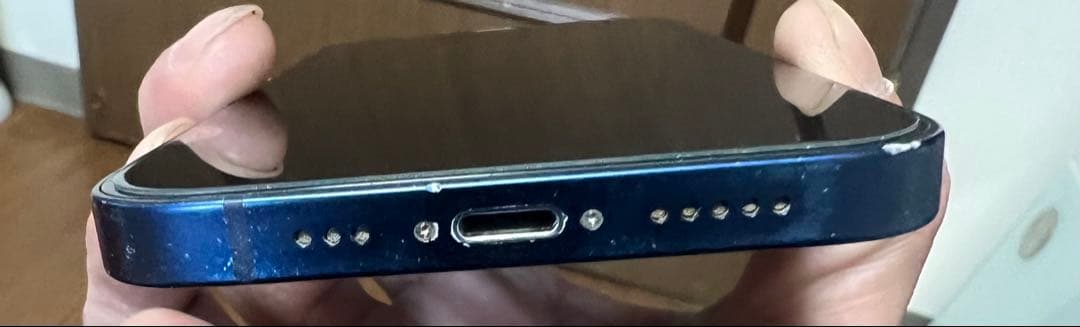 iPhone12 128GB ブルー　箱あり