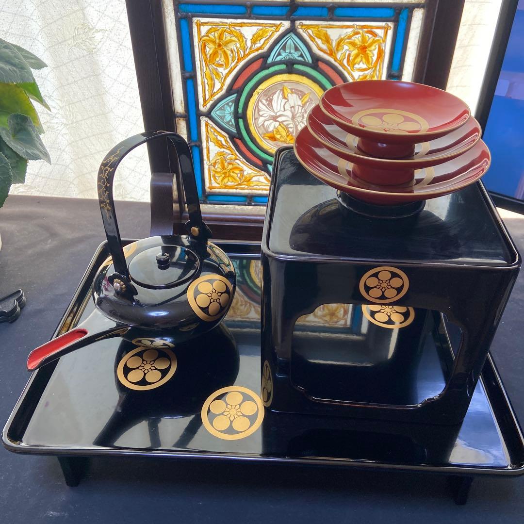 輪島塗り　屠蘇器漆器 フルセット