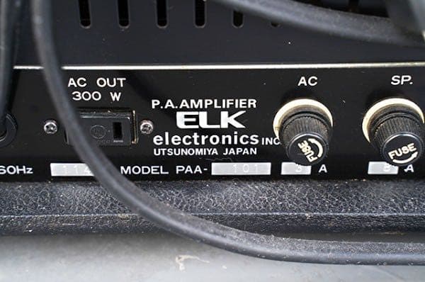 ELK エルク PA-101 SOLID STATE 6ch PAアンプ