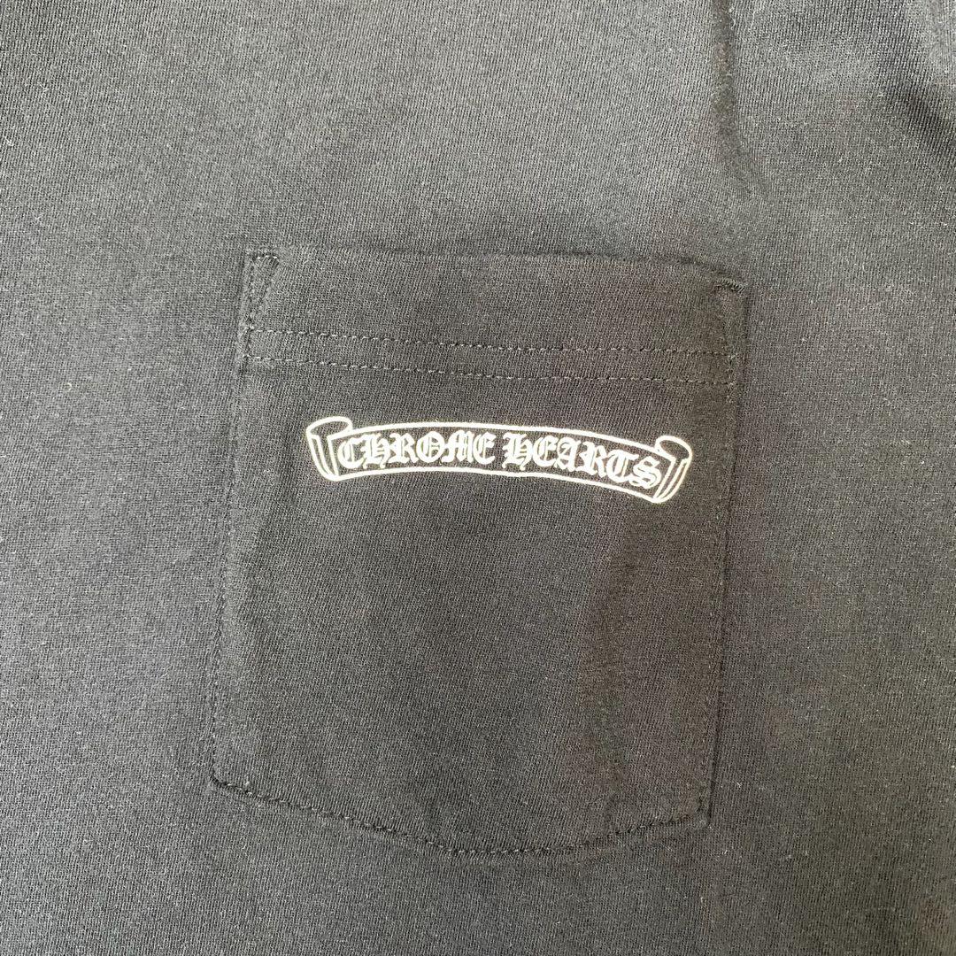 クロムハーツ　長袖Tシャツ　ブラック　L