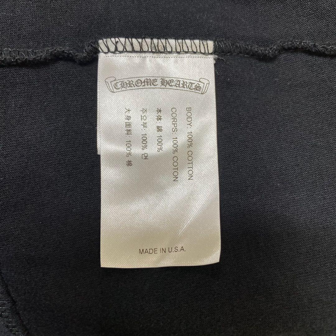 クロムハーツ　長袖Tシャツ　ブラック　L