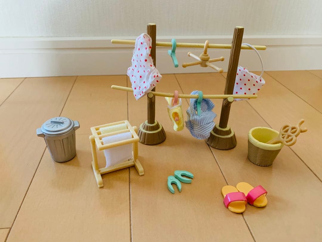 シルバニアファミリー　あかりの灯る大きなお家と家具セット