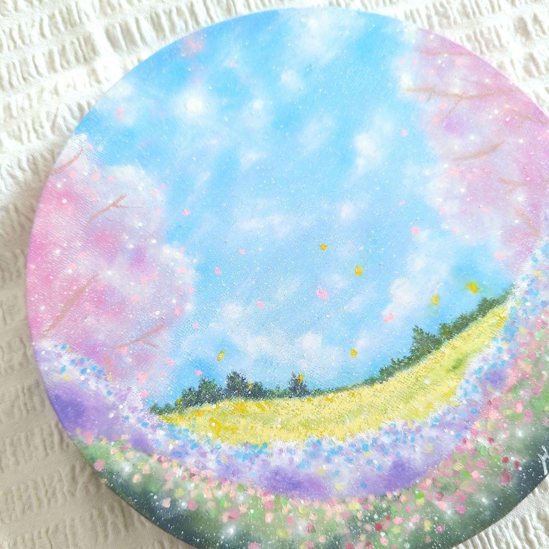 オイルパステル画（20cm）原画