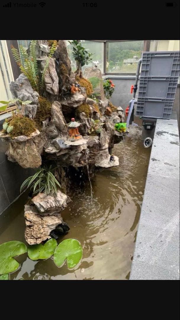 (水漏れ心配無用)ポンプ付き池フィルター万能濾過装置 池フィルター最高濾過装置大