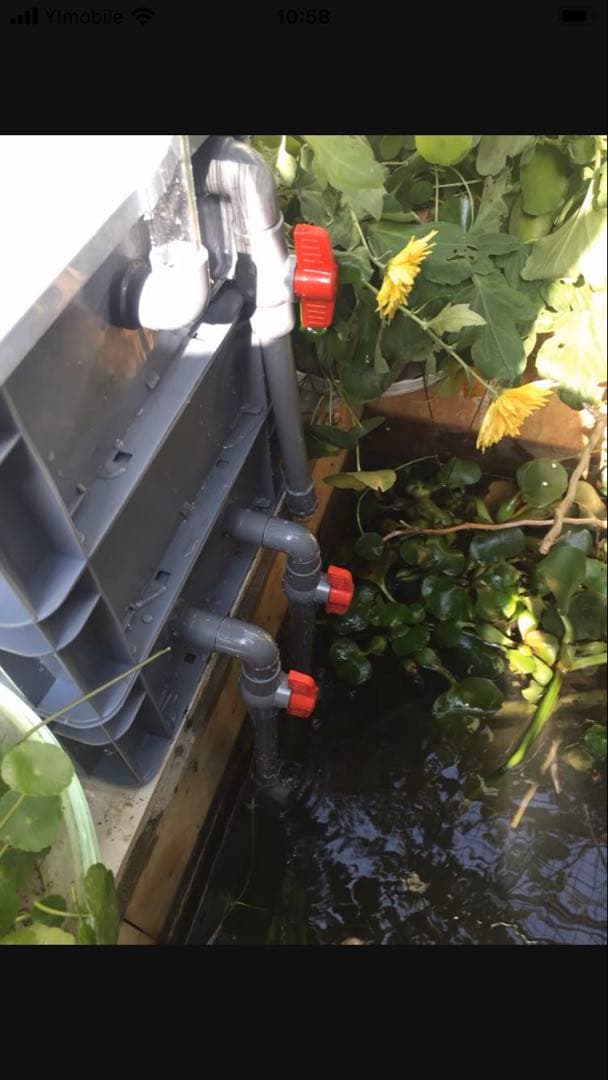 (水漏れ心配無用)ポンプ付き池フィルター万能濾過装置 池フィルター最高濾過装置大