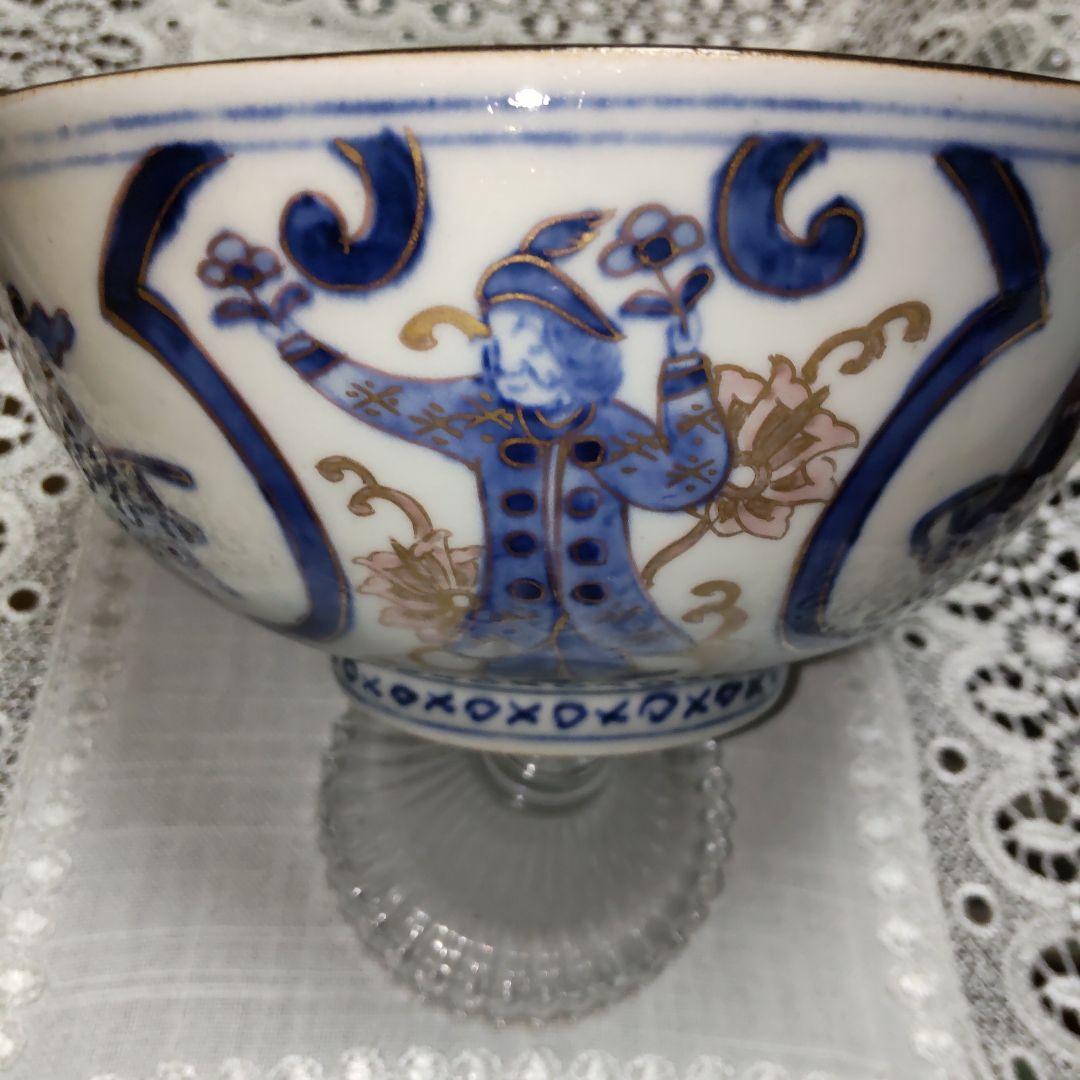 古伊万里四艘船文鉢。