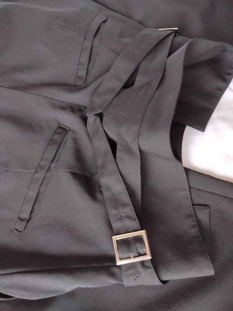 ☆美品☆Yohji Yamamoto LIMI ベルテッドパンツ フェイスロゴ