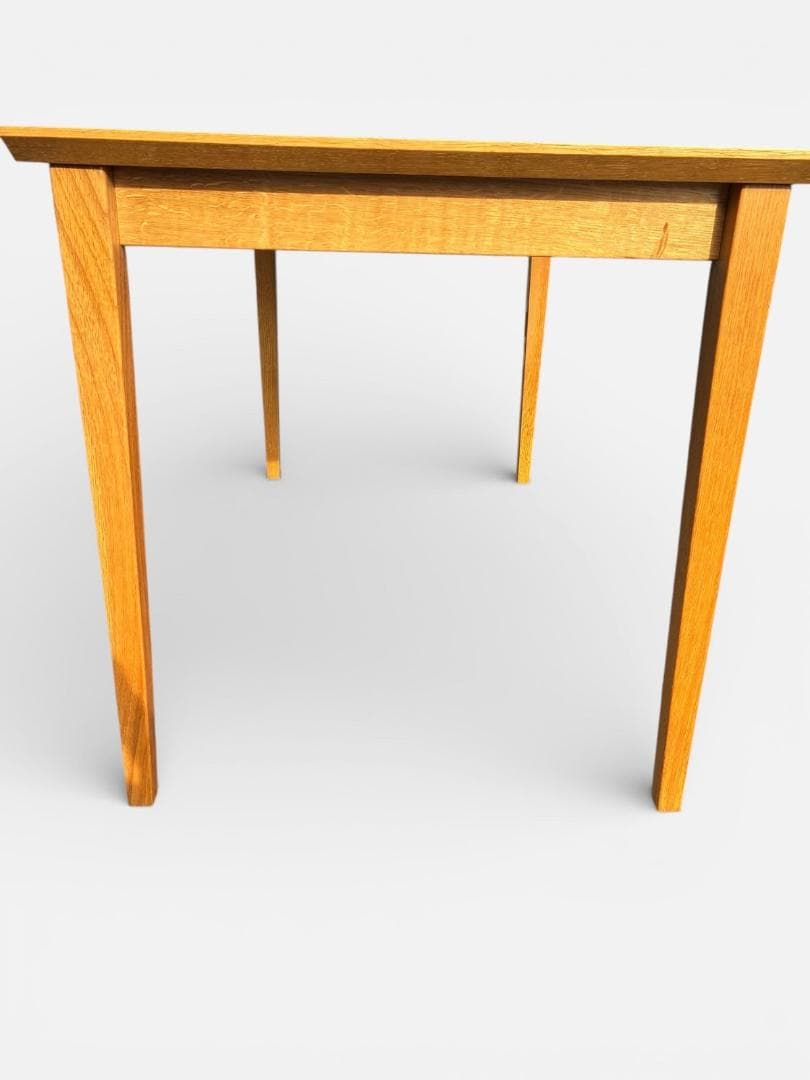 【IDC　大塚家具】　伸長式　ダイニング　テーブル　オーク材　幅84↔120