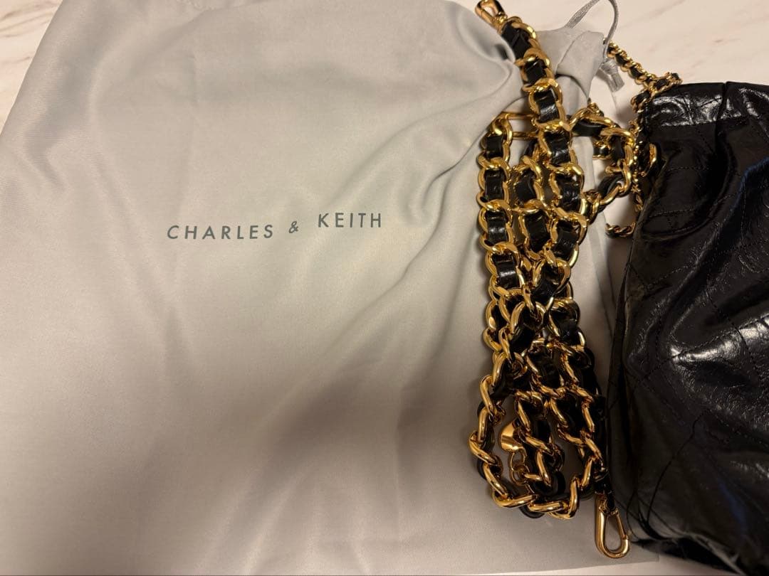 CHARLES & KEITH Duo ドゥオチェーンハンドルツーウェイバック