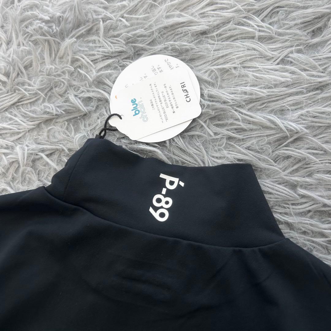 新品　パーリーゲイツ　ハイネック　長袖シャツ　カットソー　秋冬　ネイビー　0